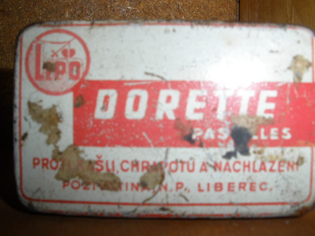 Plechovka PASTILLES DORETTE 1