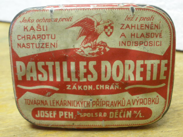 Plechovka PASTILLES DORETTE 2