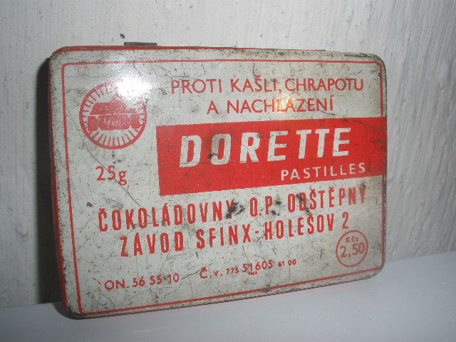 Plechovka PASTILLES DORETTE 3